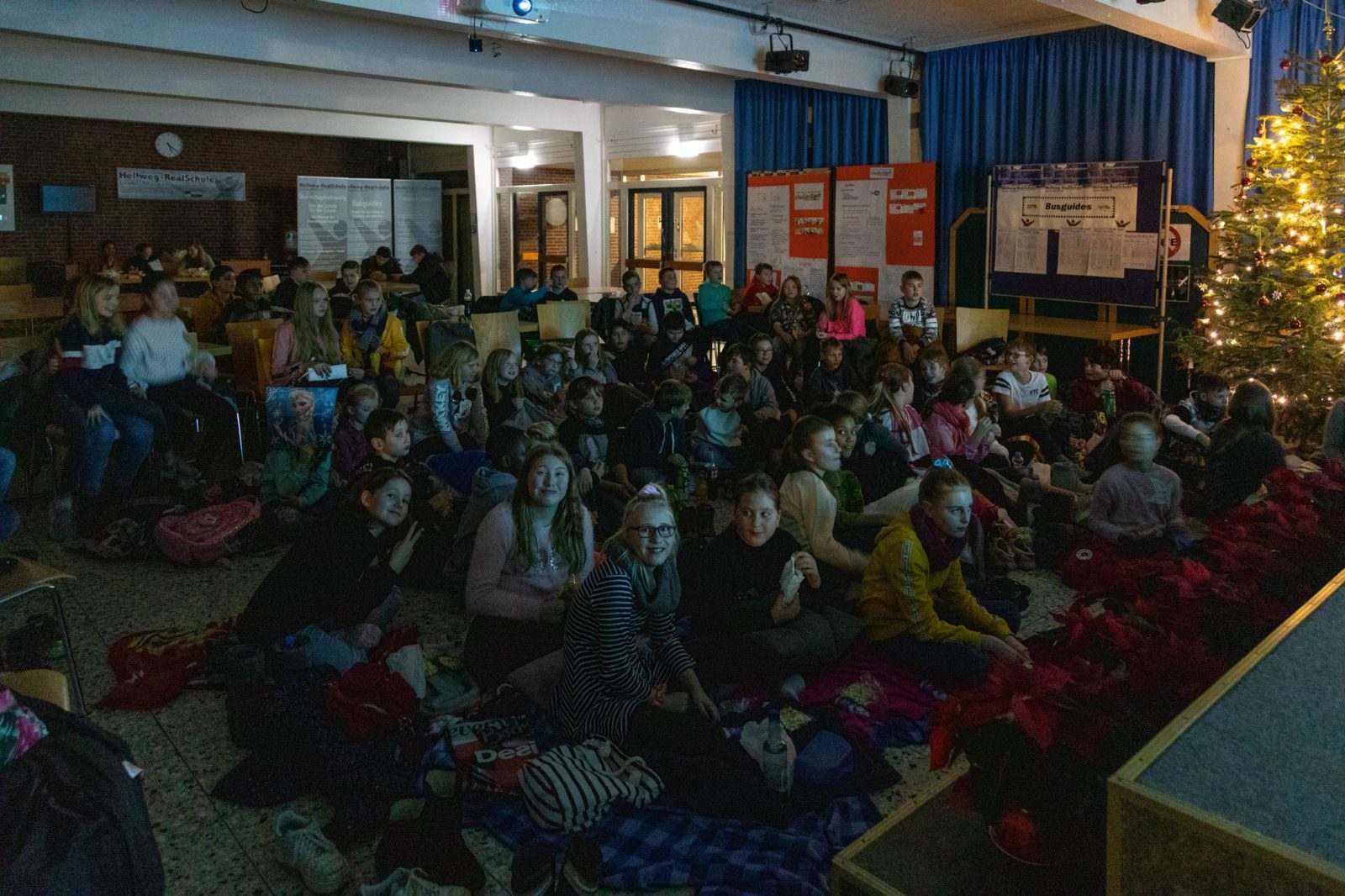 Weihnachtskino der Hellweg-Realschule